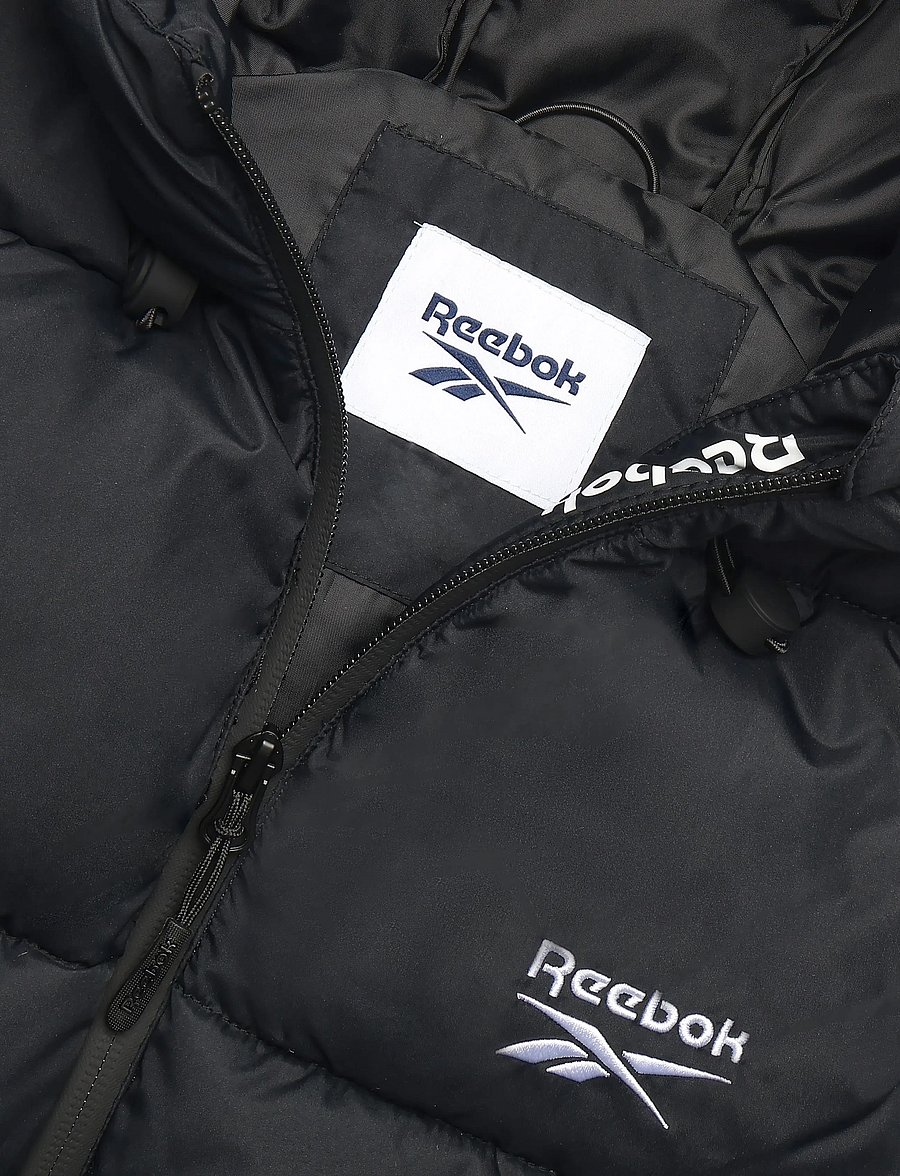 Reebok Performance - Rayna Hooded Puffer Gilet - overtøj - black - 2