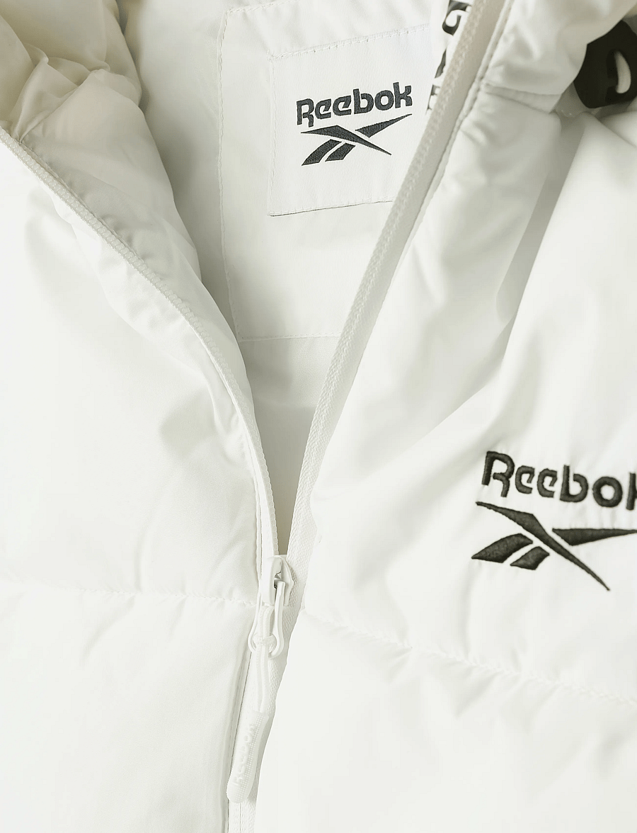 Reebok Performance - Rayna Hooded Puffer Gilet - outdoor - chalk - 2