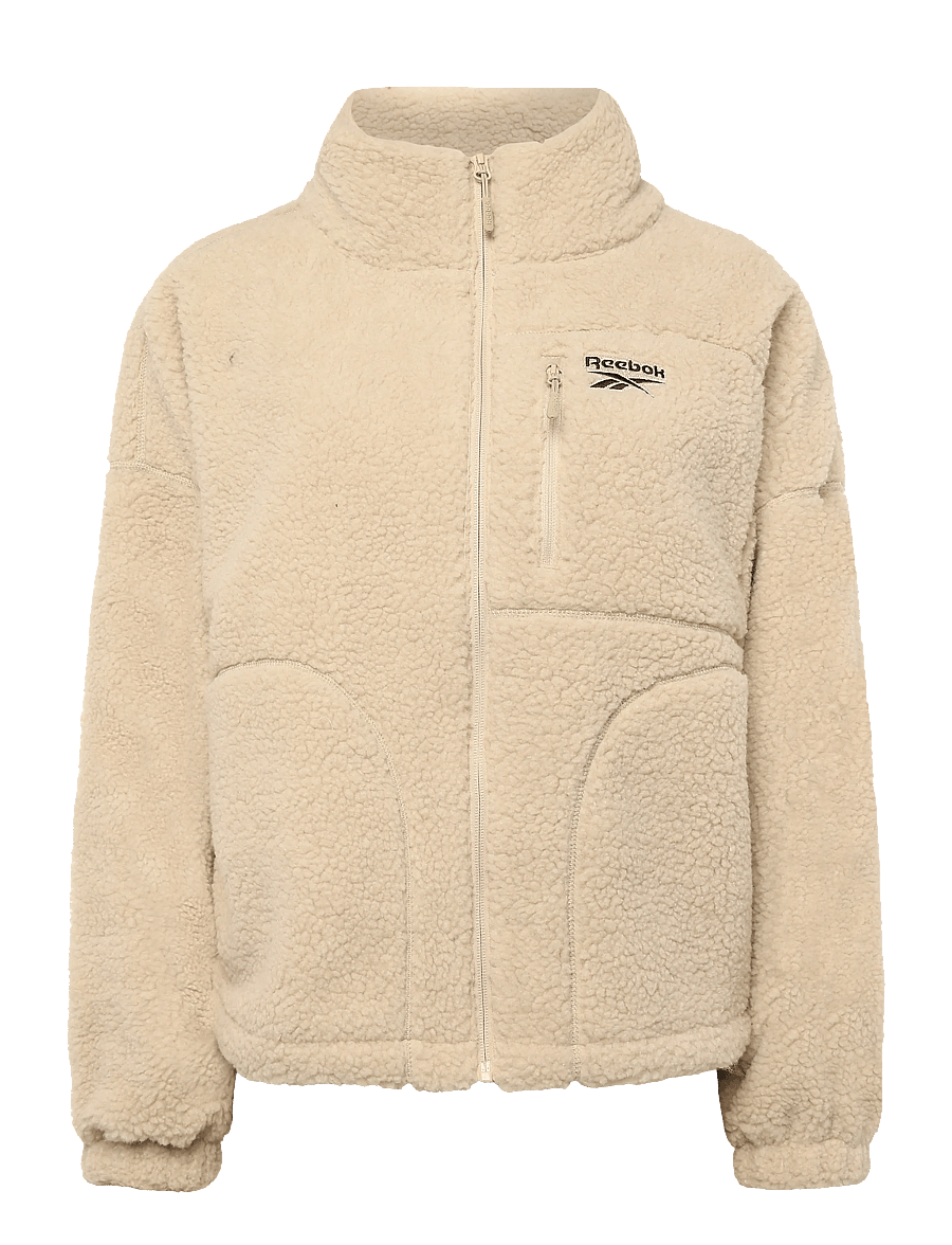 Reebok Performance - Alvilda Sherpa Fleece - friluftsjakker - elevated beige - 0