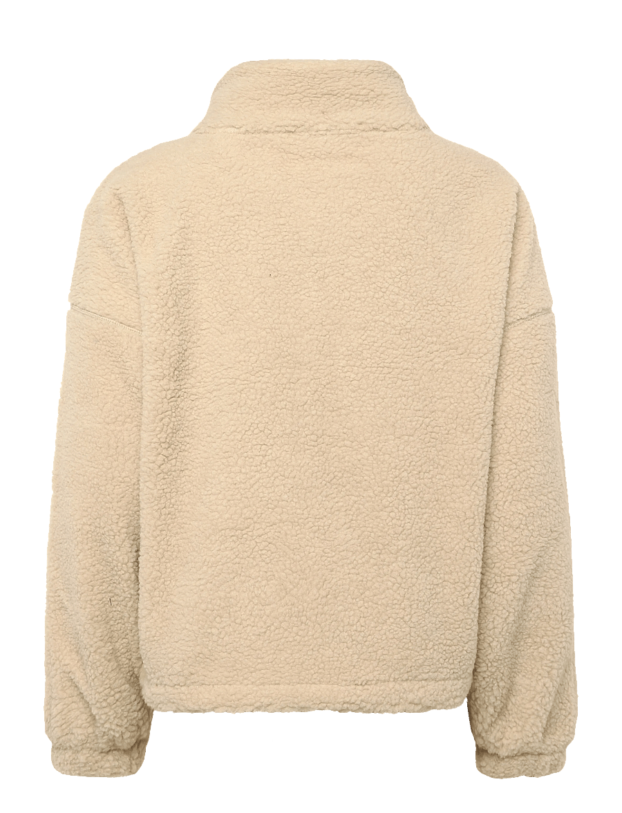 Reebok Performance - Alvilda Sherpa Fleece - friluftsjakker - elevated beige - 1