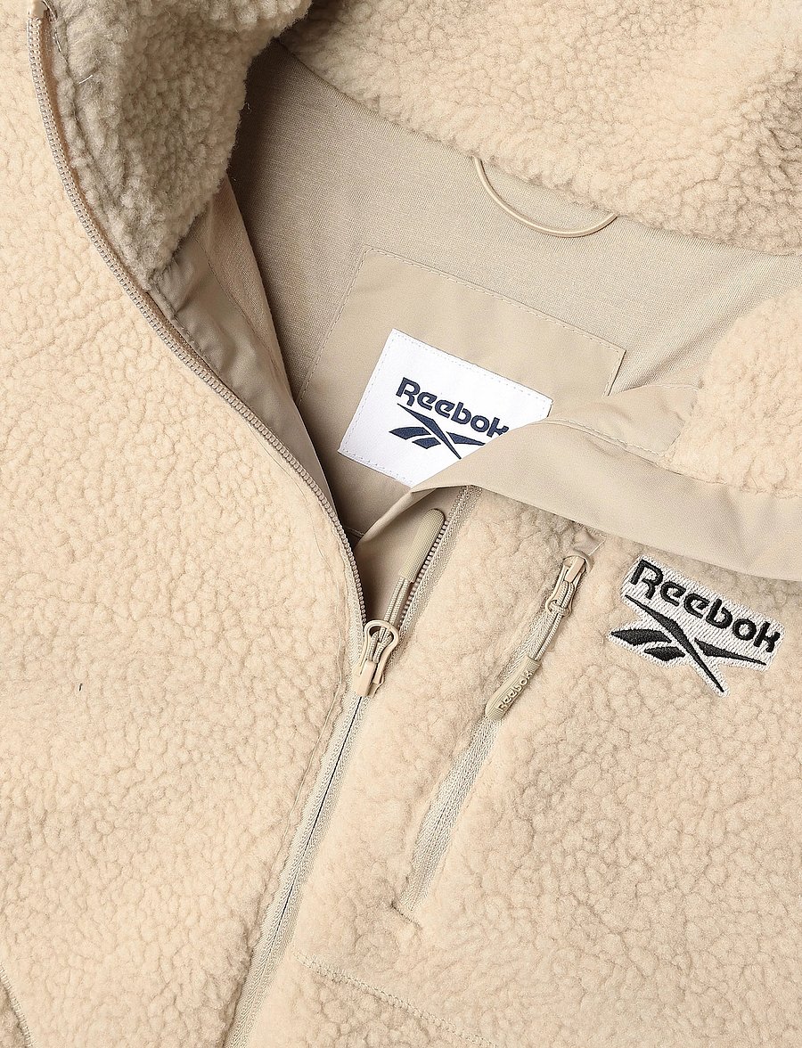 Reebok Performance - Alvilda Sherpa Fleece - friluftsjakker - elevated beige - 2