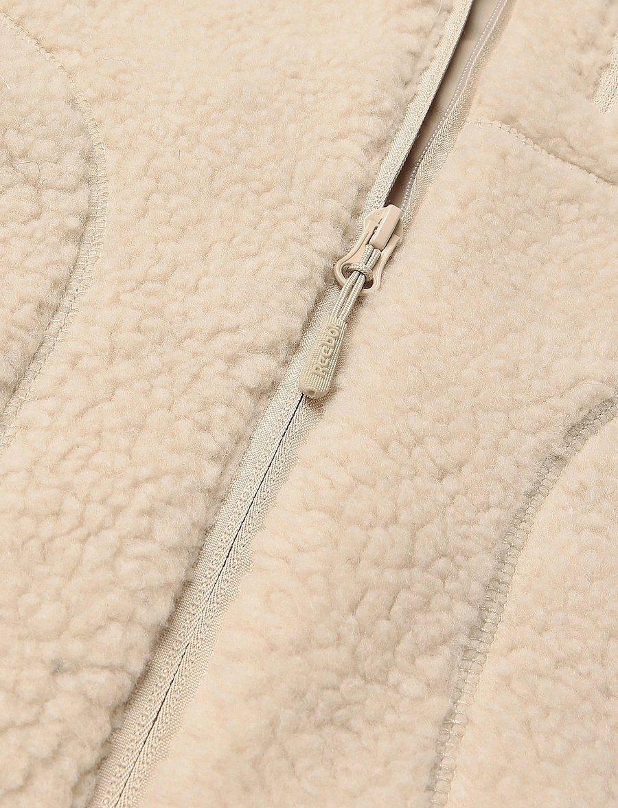 Reebok Performance - Alvilda Sherpa Fleece - friluftsjakker - elevated beige - 3