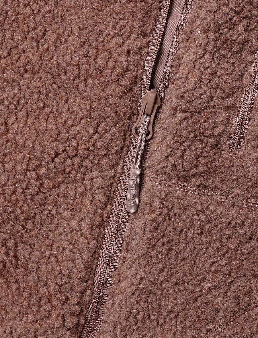 Reebok Performance - Alvilda Sherpa Fleece - outdoor jacken - light cocoa - 3