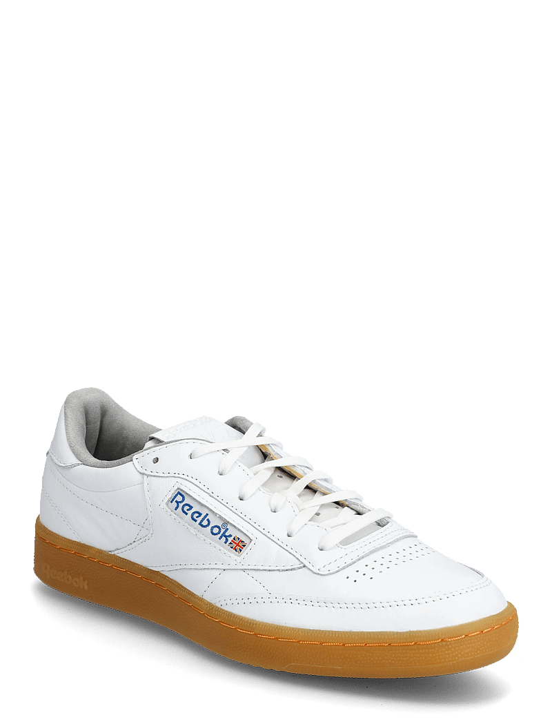 Reebok Performance - CLUB C 85 VINTAGE - madala säärega tossud - wht/gry/rubbergum - 0