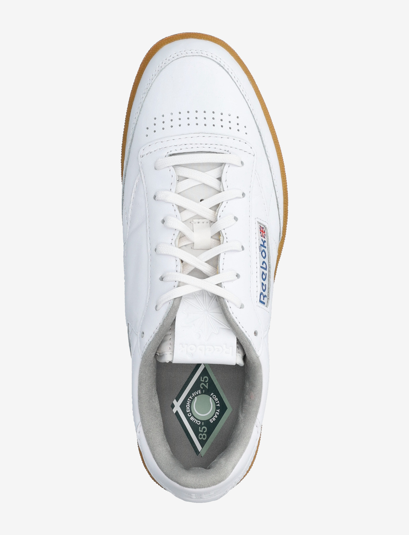 Reebok Performance - CLUB C 85 VINTAGE - madala säärega tossud - wht/gry/rubbergum - 3