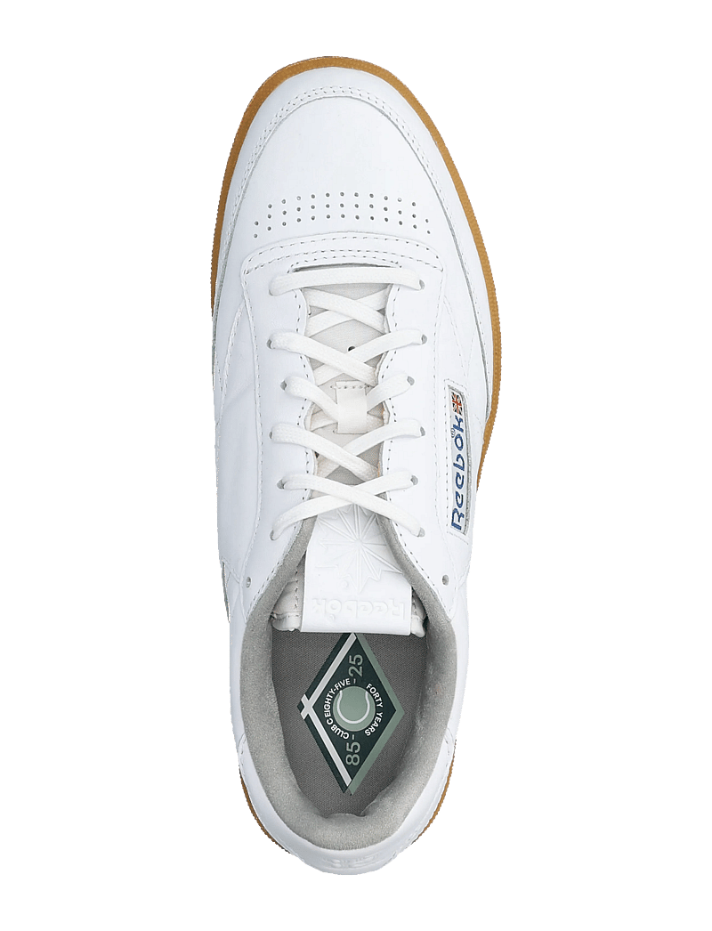 Reebok Performance - CLUB C 85 VINTAGE - madala säärega tossud - wht/gry/rubbergum - 3
