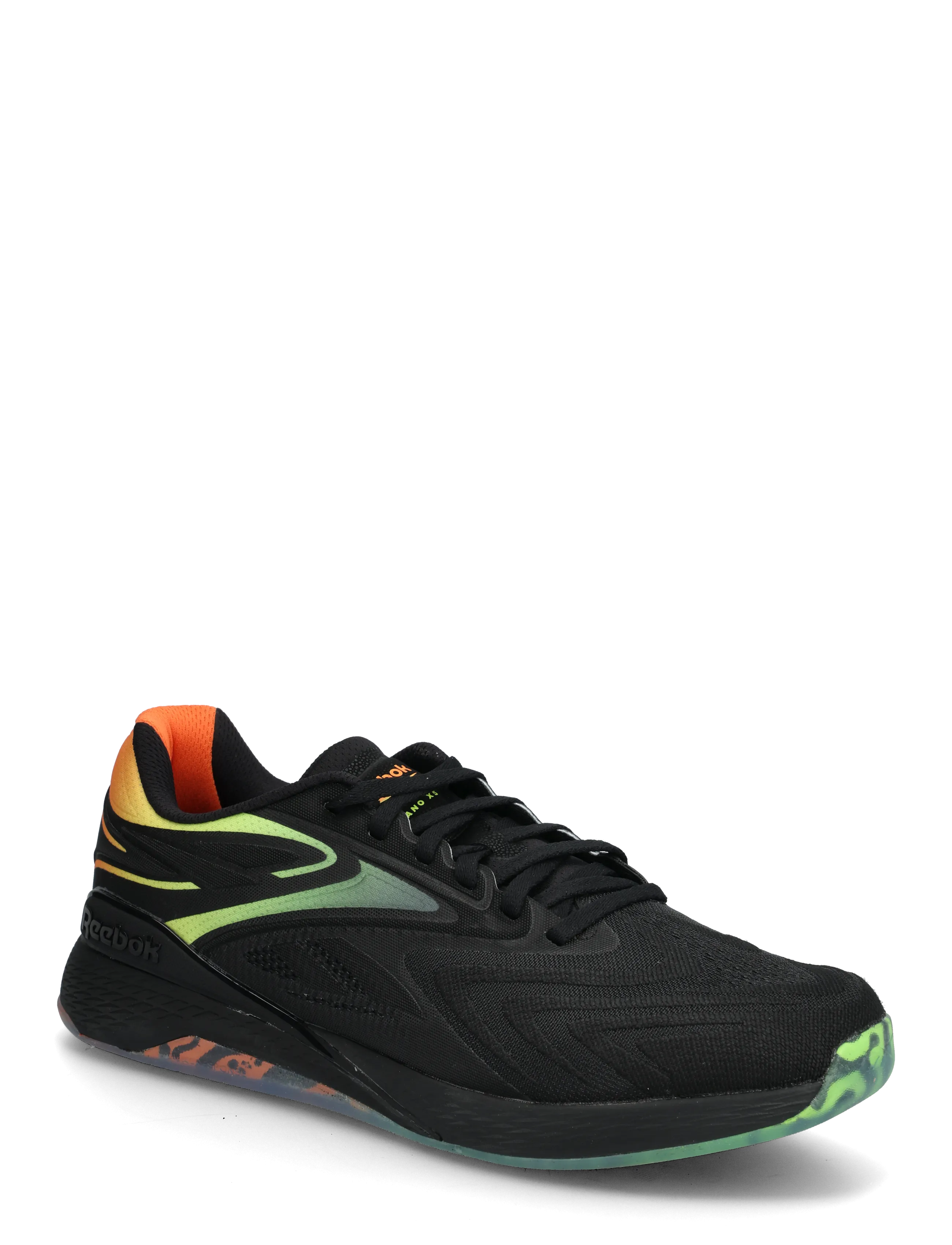 Reebok Performance NANO X5 EDGE - Treenikengät - BLACK/ORANGE/LIME / multi