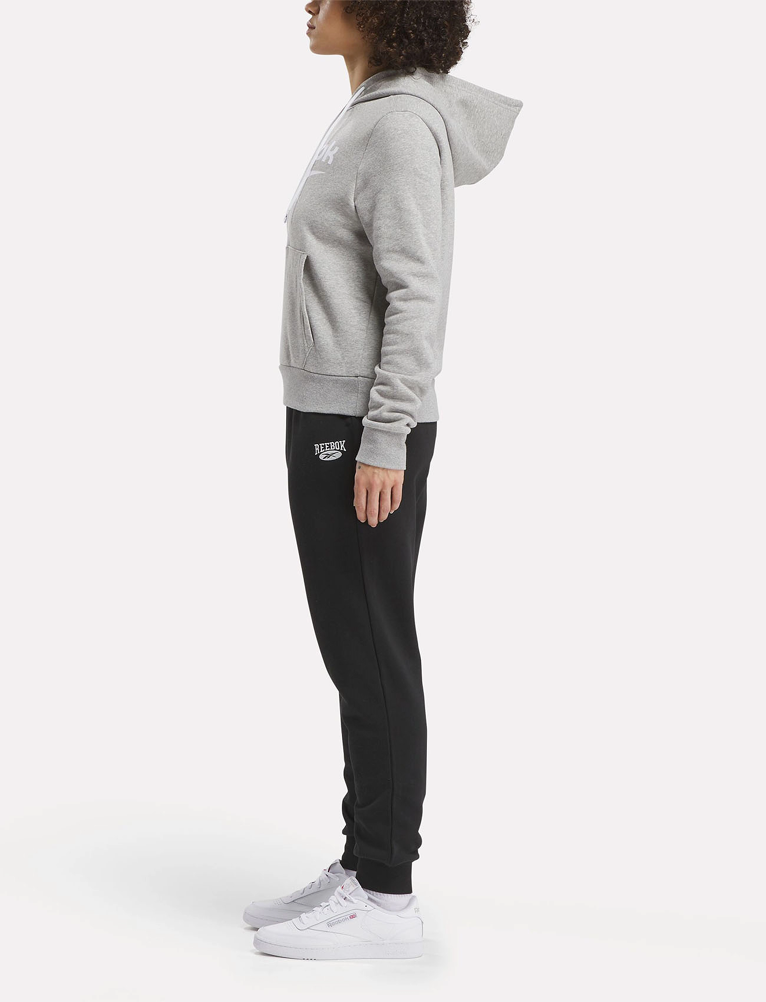 Reebok Performance - REEBOK IDENTITY BIG LOGO FLEECE HOO - m grey heather - 3