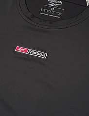 Reebok Performance - LUX BOLD CROP TEE - t-shirt & tops - black - 2