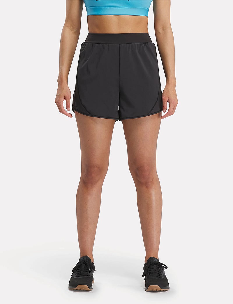 Reebok Performance - LUX WOVEN SHORT - trainingsshorts - black - 0