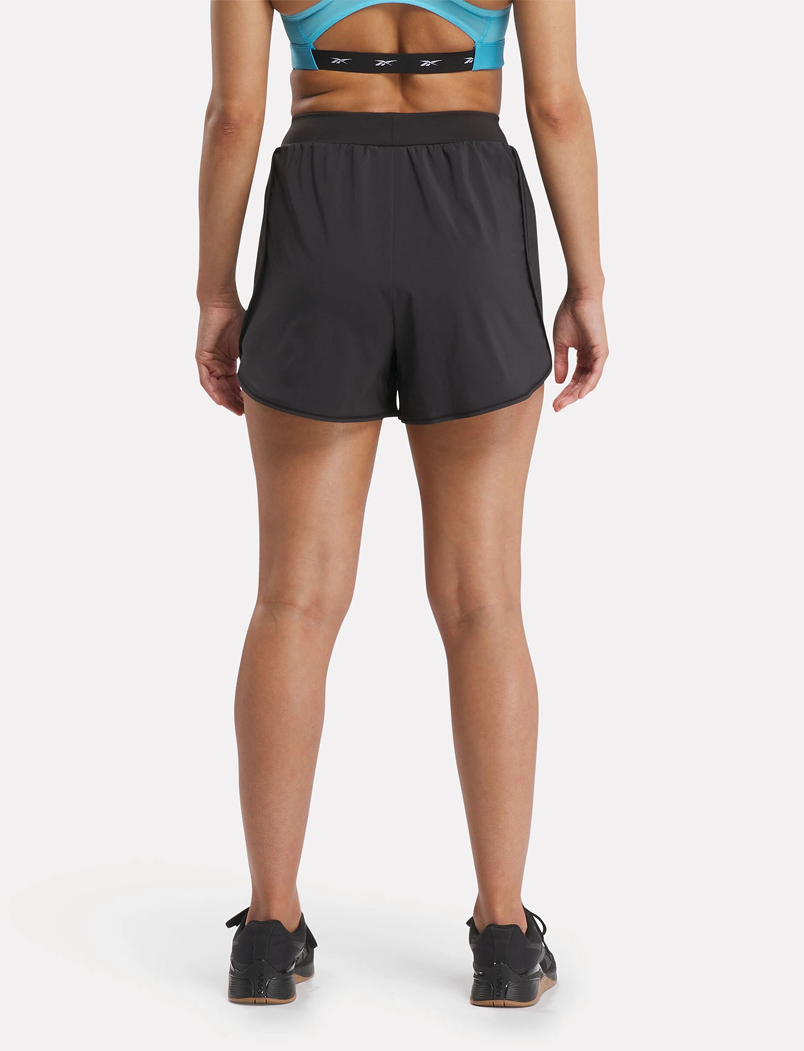 Reebok Performance - LUX WOVEN SHORT - treenishortsit - black - 4