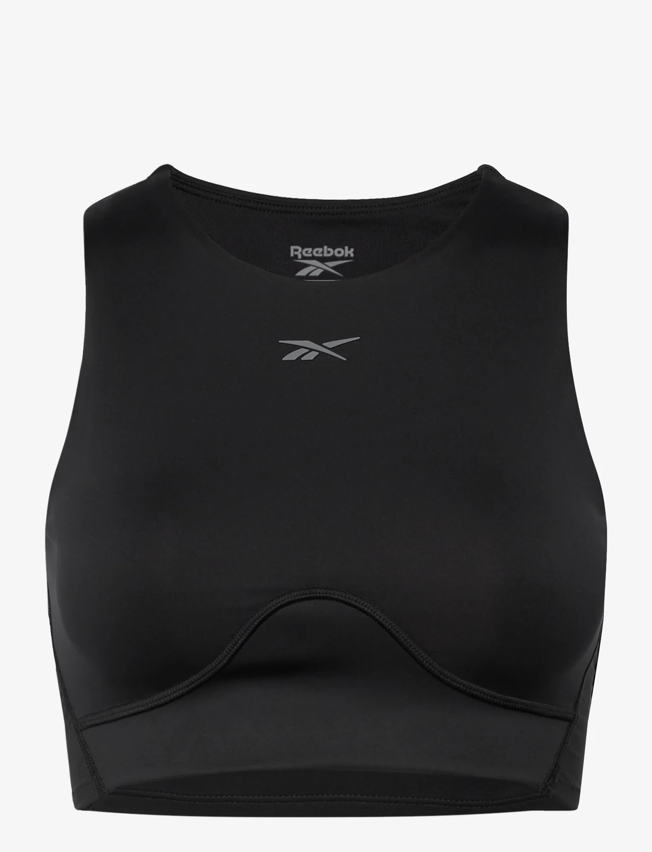 Reebok Performance - LUX CONTOUR CROP - t-shirt & tops - black - 0