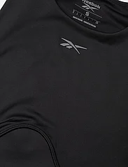 Reebok Performance - LUX CONTOUR CROP - t-shirt & tops - black - 2