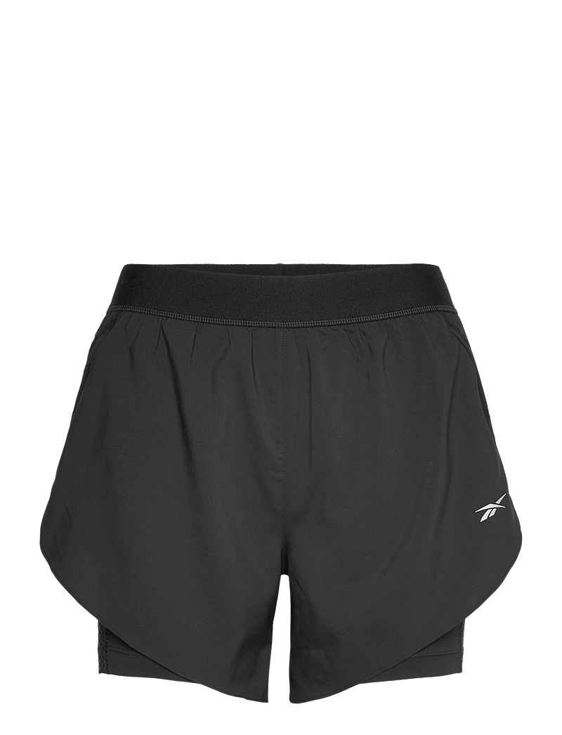 Reebok Performance - RUNNING 2 IN 1 SHORT - löparshorts - night black - 1
