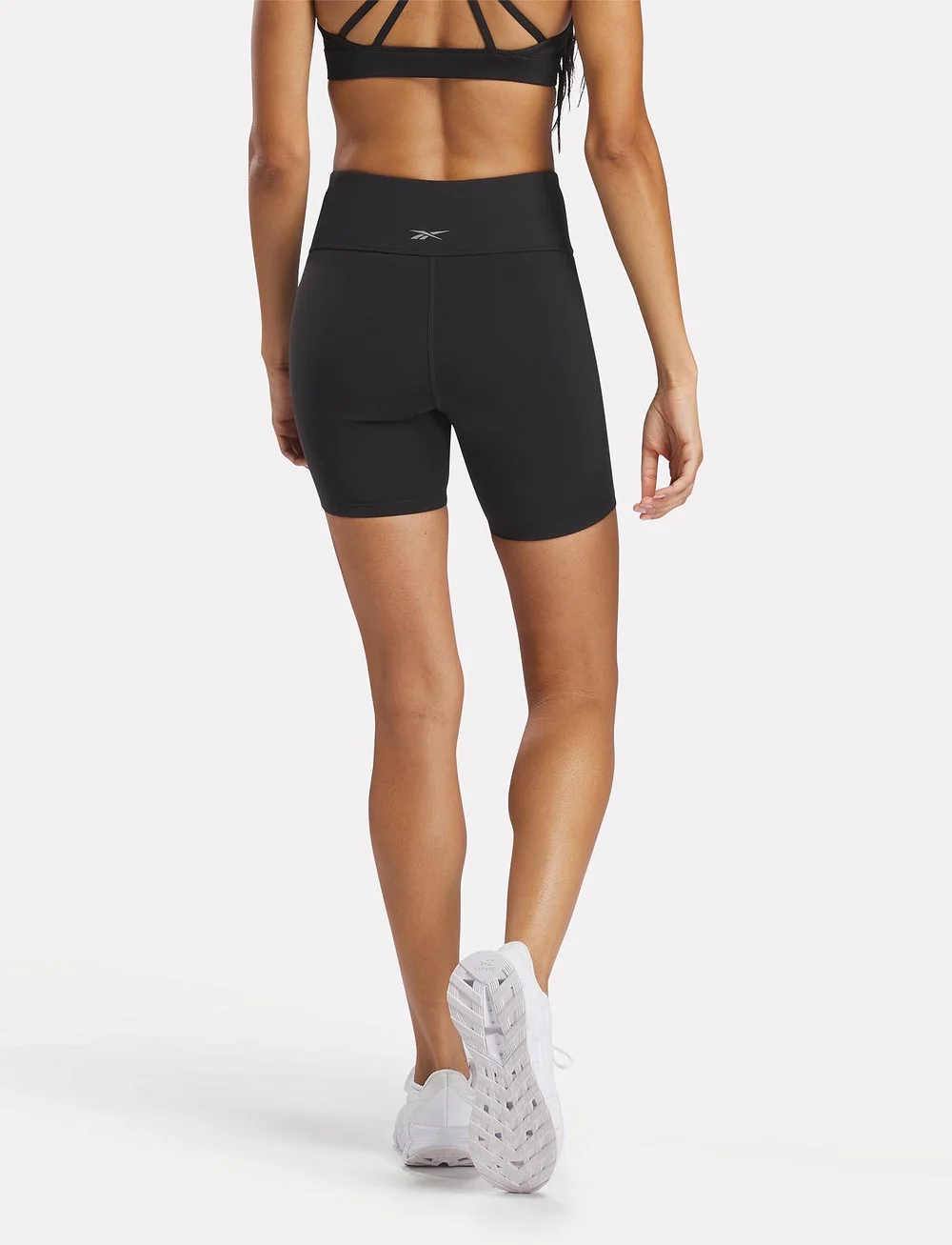 Reebok Performance - LUX HIGH RISE BIKE SHORT - træningstights - black - 4