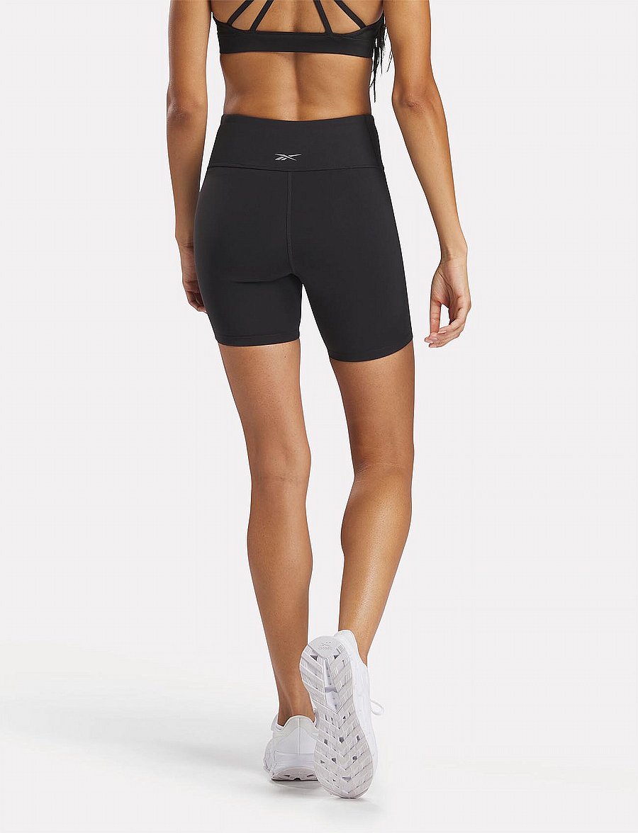 Reebok Performance - LUX HIGH RISE BIKE SHORT - trainingstights - black - 4