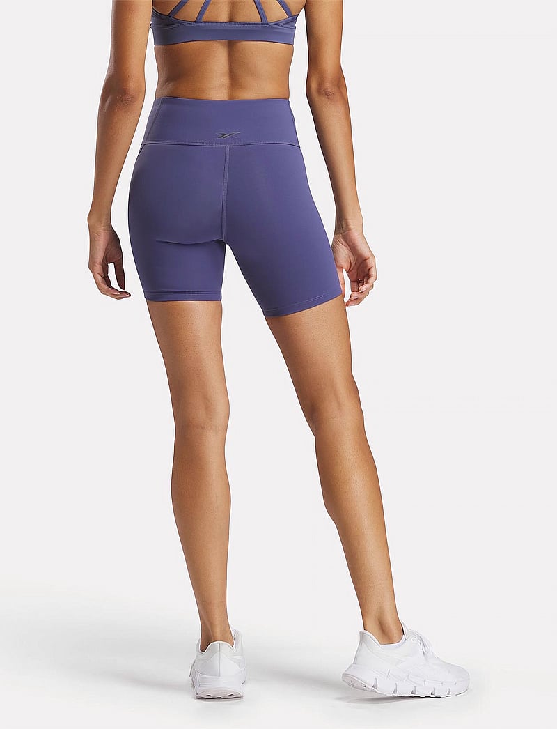 Reebok Performance - LUX HIGH RISE BIKE SHORT - tights - twilight purple - 4