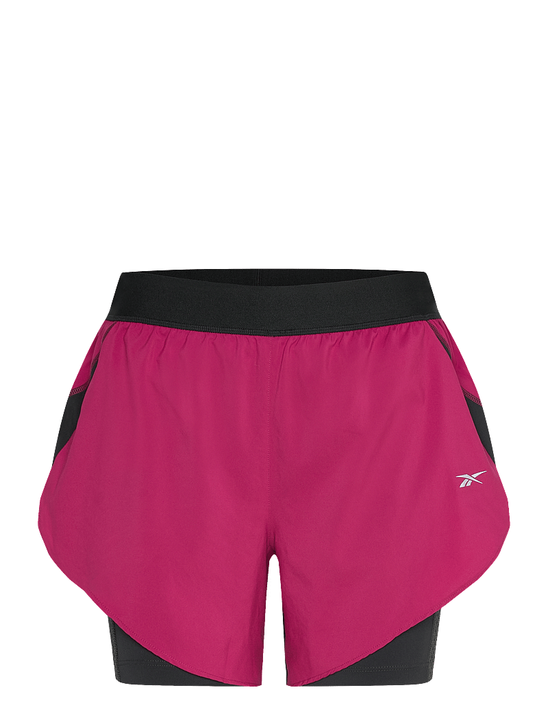Reebok Performance - RUNNING 2 IN 1 SHORT - afslappede shorts - very berry - 1