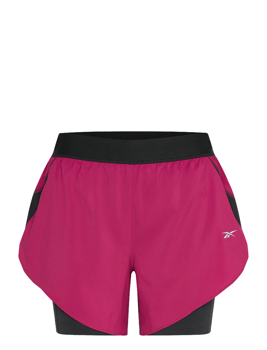 Reebok Performance - RUNNING 2 IN 1 SHORT - very berry - 1