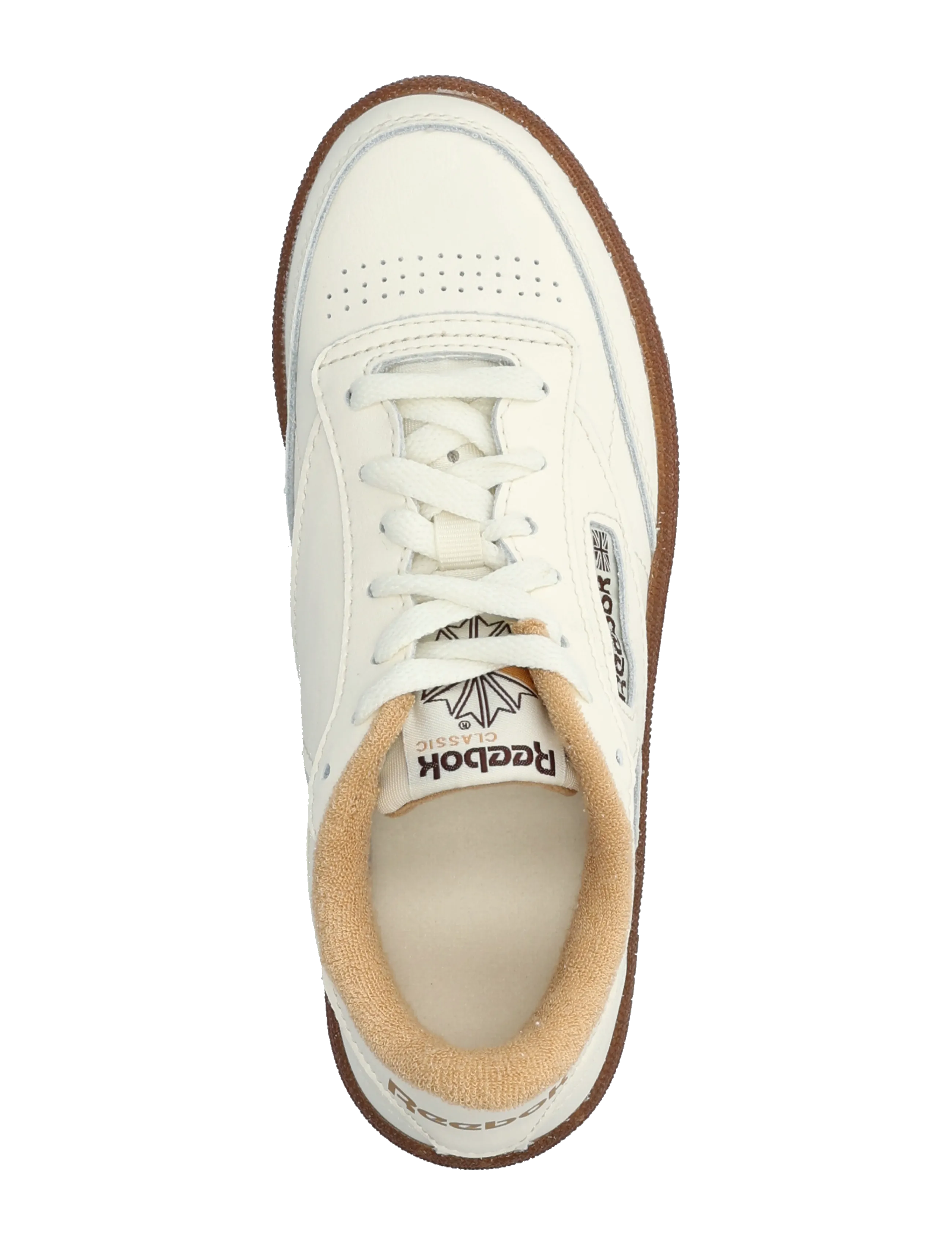 Reebok Performance - CLUB C 85 - niedrige sneakers - chalk/chalk/camel - 3