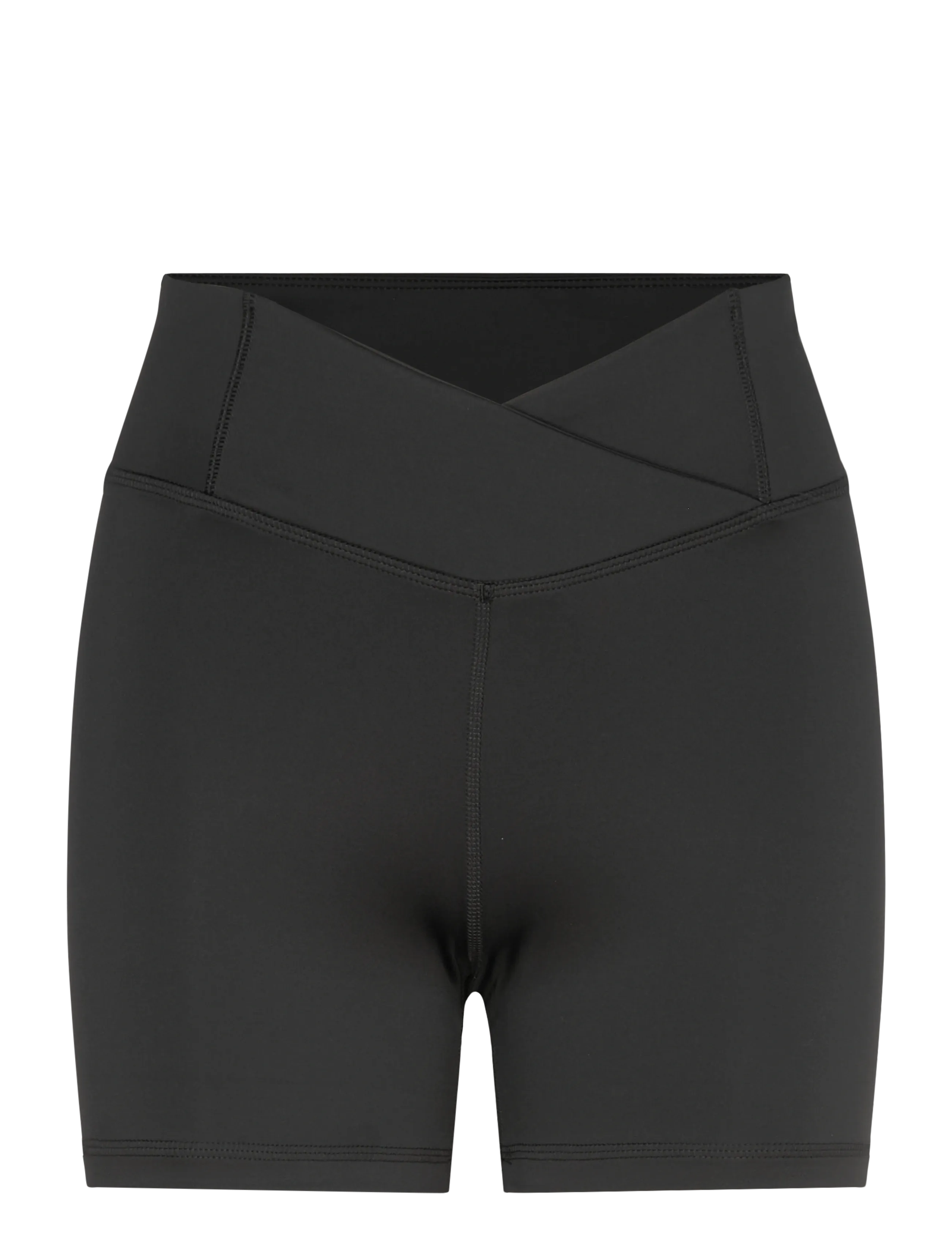 Reebok Performance Hampton Core High Rise Short, Kvinder, Højtaljede Crossover Shorts, Sort, Str: L