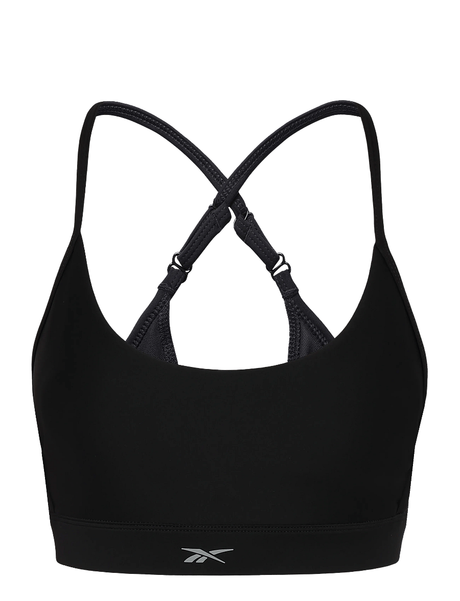 Reebok Performance - LUX STRAPPY SPORTS BRA - sport bh:ar - black - 0