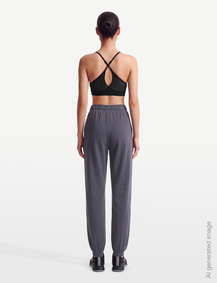 Reebok Performance - LUX STRAPPY SPORTS BRA - sport-bhs - black - 4