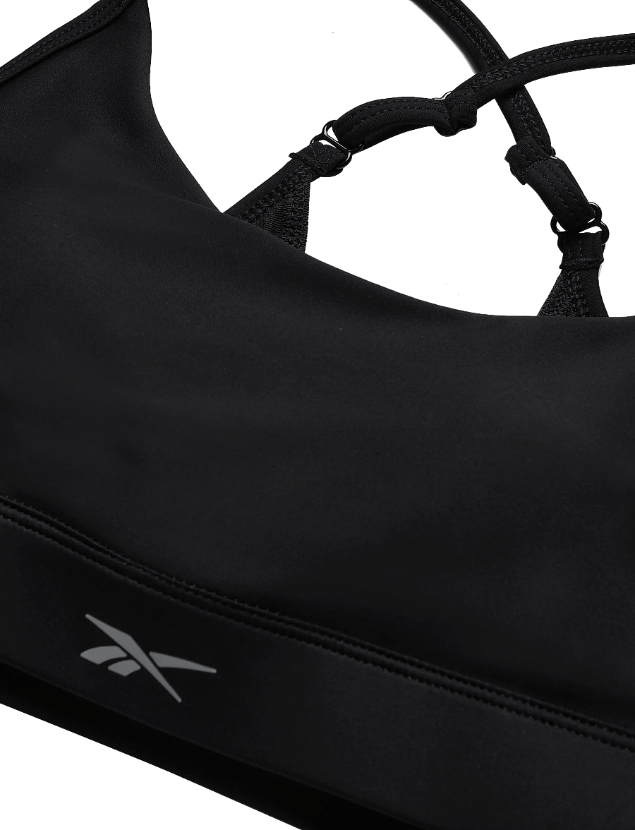 Reebok Performance - LUX STRAPPY SPORTS BRA - sport bh:ar - black - 2