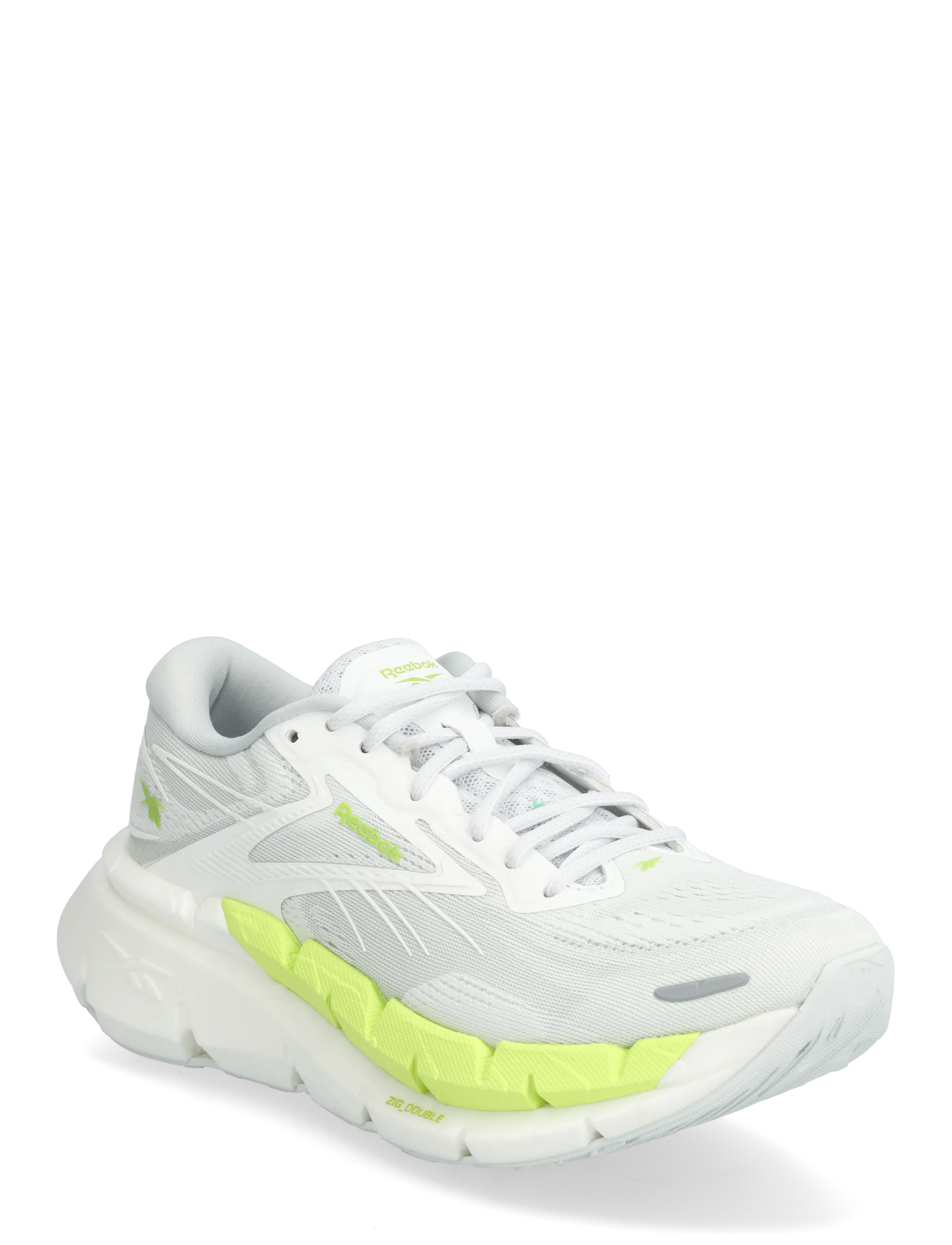 Reebok Performance FLOATZIG DOUBLE - Shoes - GREY/WHITE/LIME / white