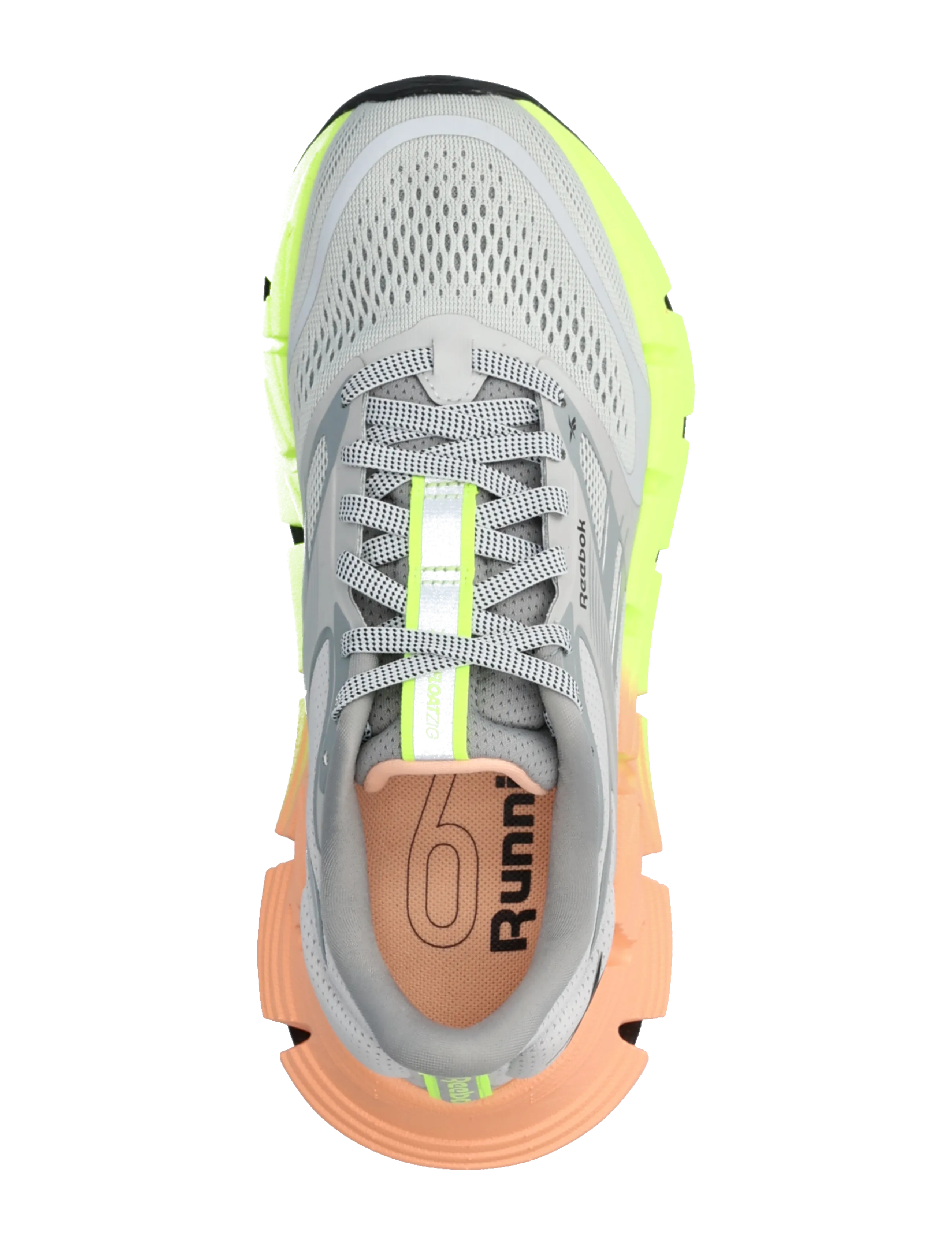 Reebok Performance - FLOATZIG 2 - running shoes - grey/digital lime - 3