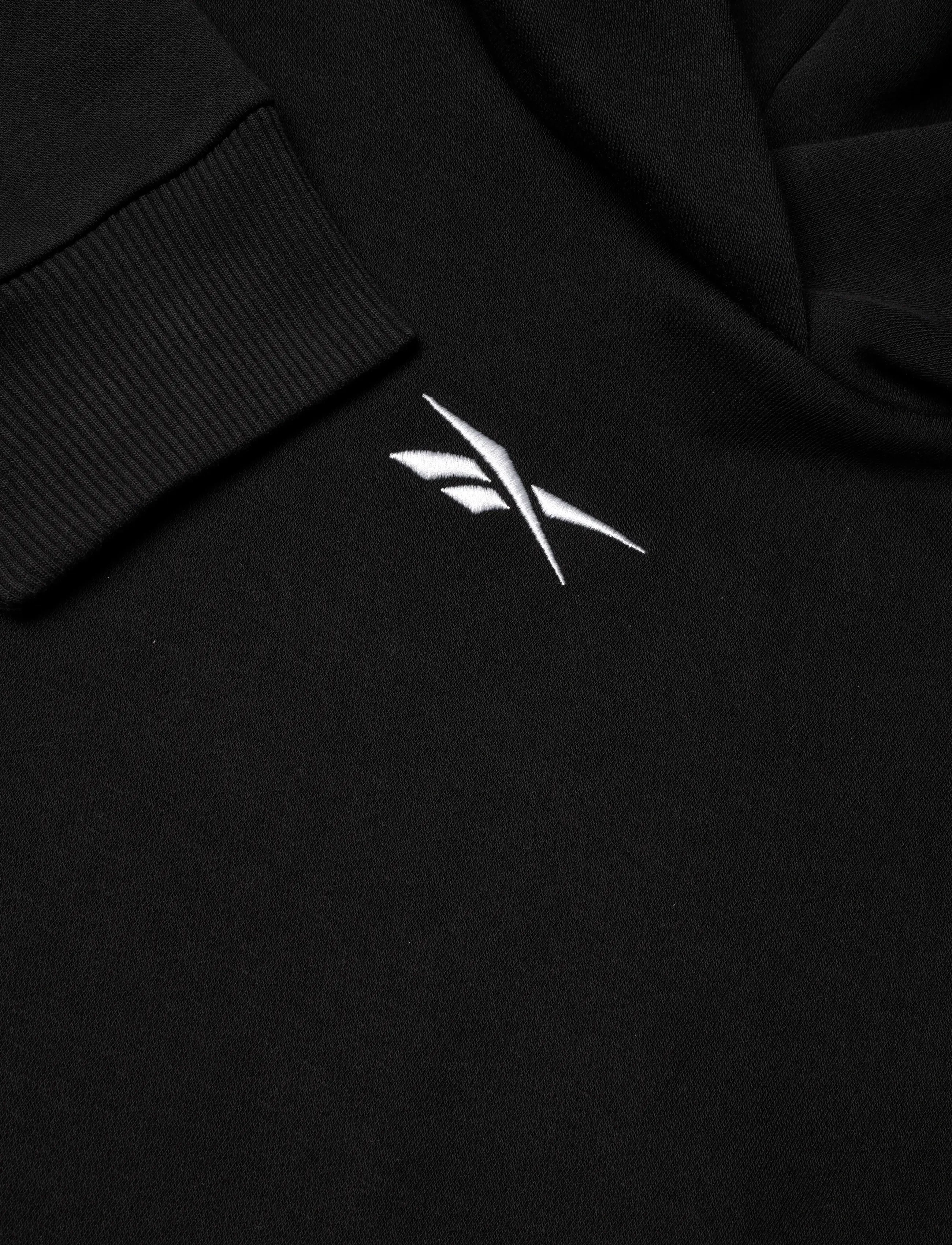 Reebok Performance - LUX HOODIE - kapuutsiga dressipluusid - black - 2