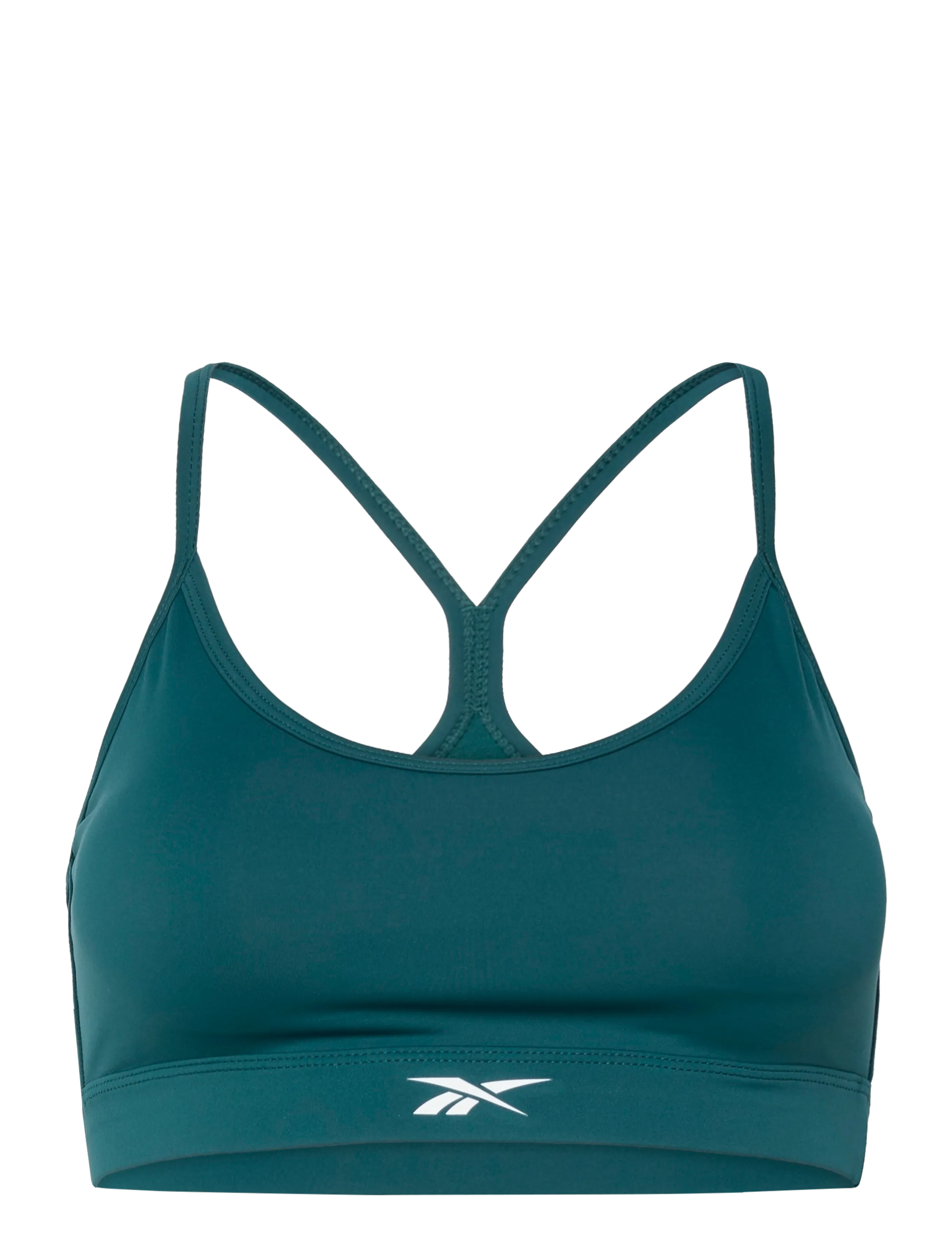 Reebok Performance KENDAL STRAPPY BRA - Reebok - METAL GREEN / green