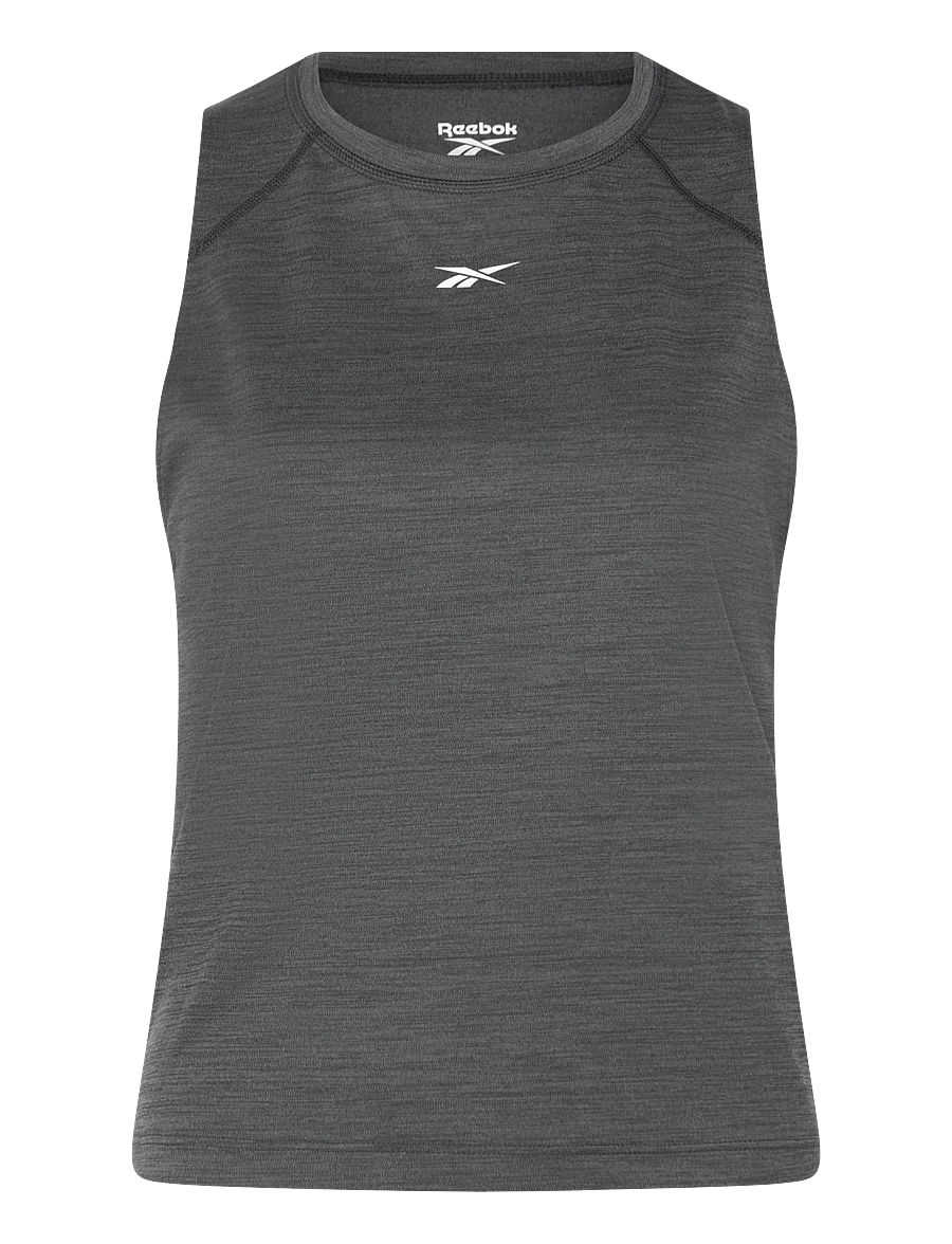 Reebok Performance - ID TRAIN TANK DP - tank tops - black marl - 0