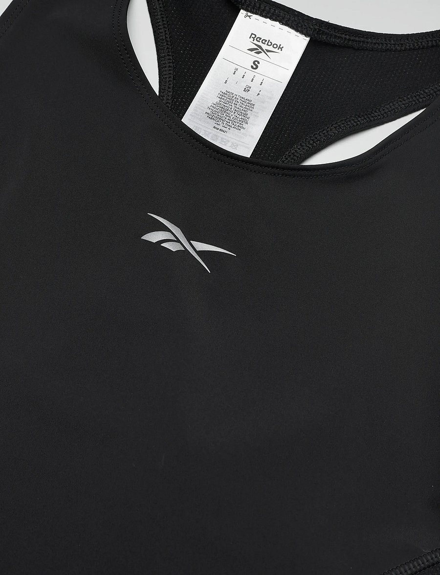 Reebok Performance - LUX RUNNING TANK - podkoszulki bez rękawów - black - 2
