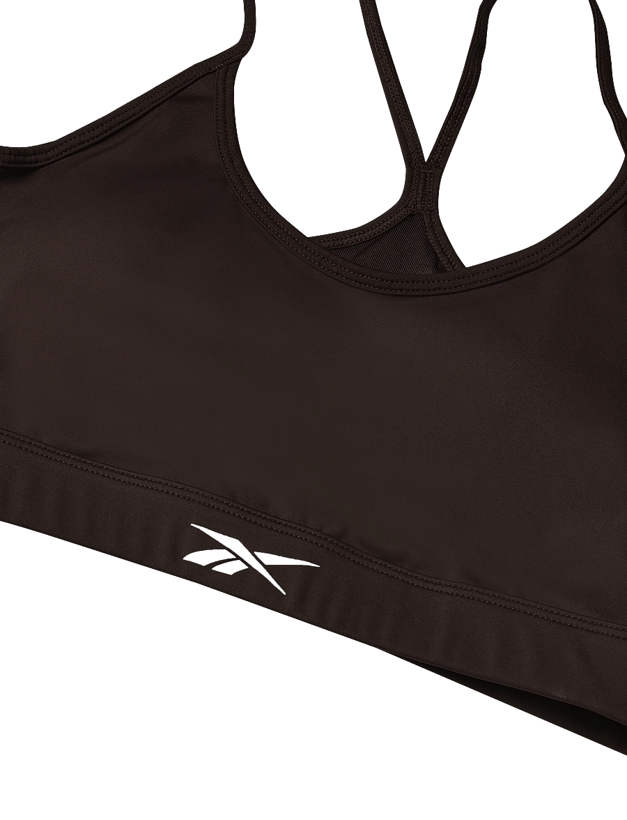 Reebok Performance - KENDAL CORE STRAPPY BRA - spordi-rinnahoidjad - espresso - 2