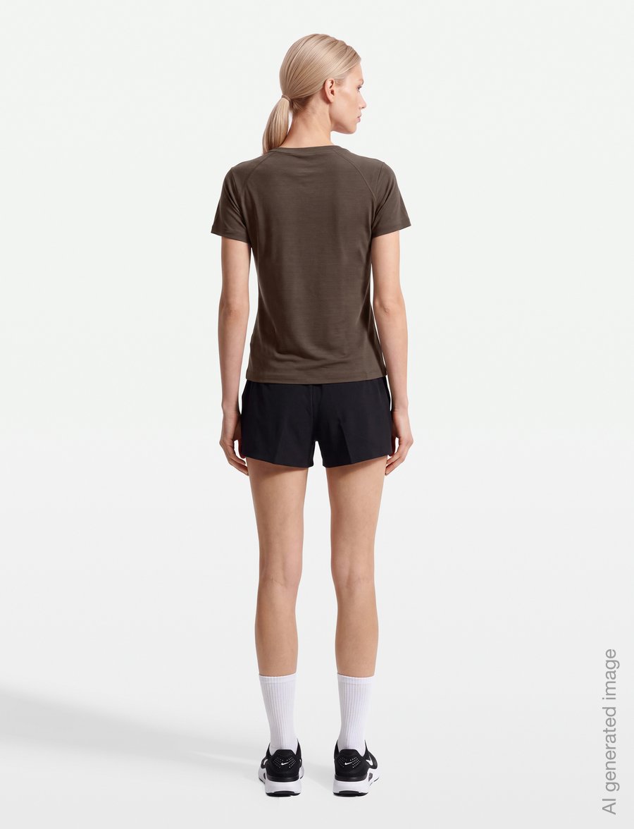 Reebok Performance - ID TRAIN TEE - topi un t-krekli - espresso - 4
