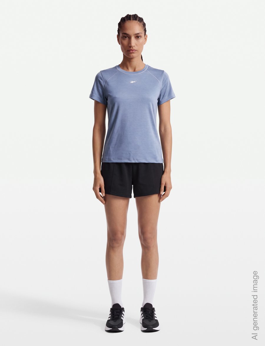 Reebok Performance - ID TRAIN TEE - t-shirts - hazy blue - 0