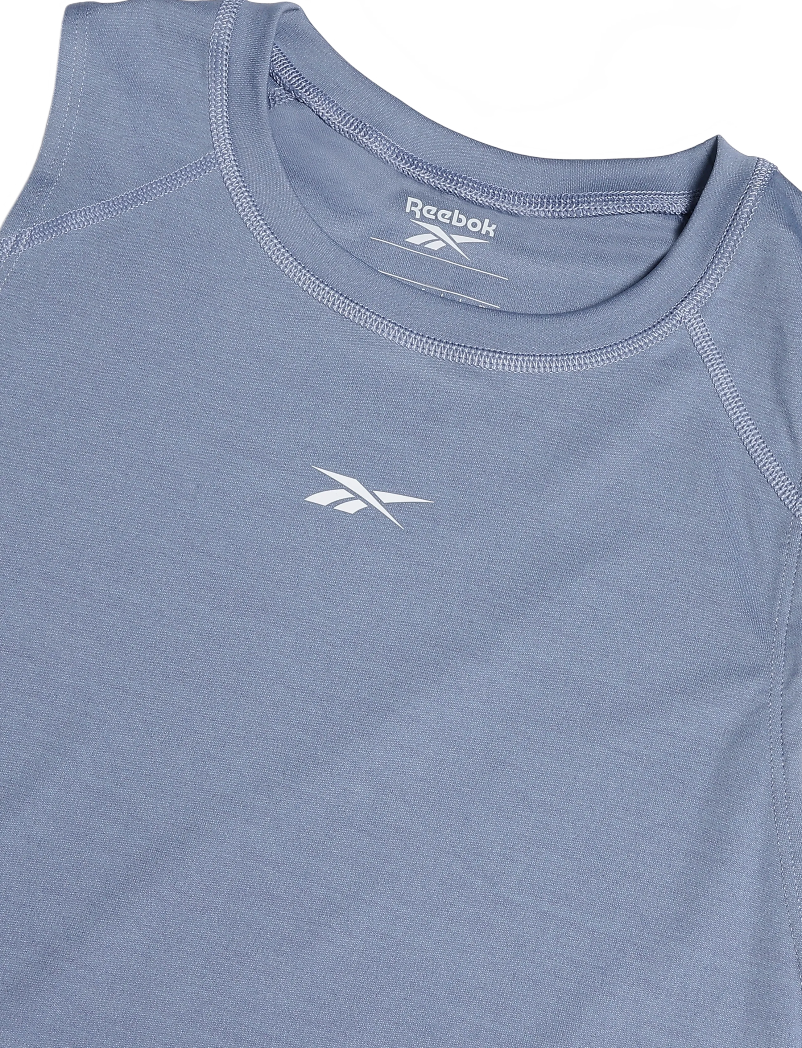 Reebok Performance - ID TRAIN TANK DP - Õlapaeltega pluusid - hazy blue - 2