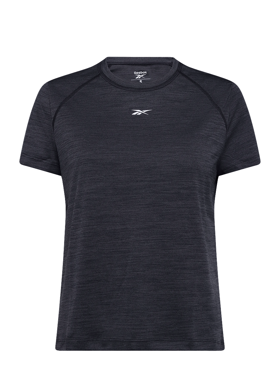 Reebok Performance - ID TRAIN TEE - t-shirts - black melange - 0
