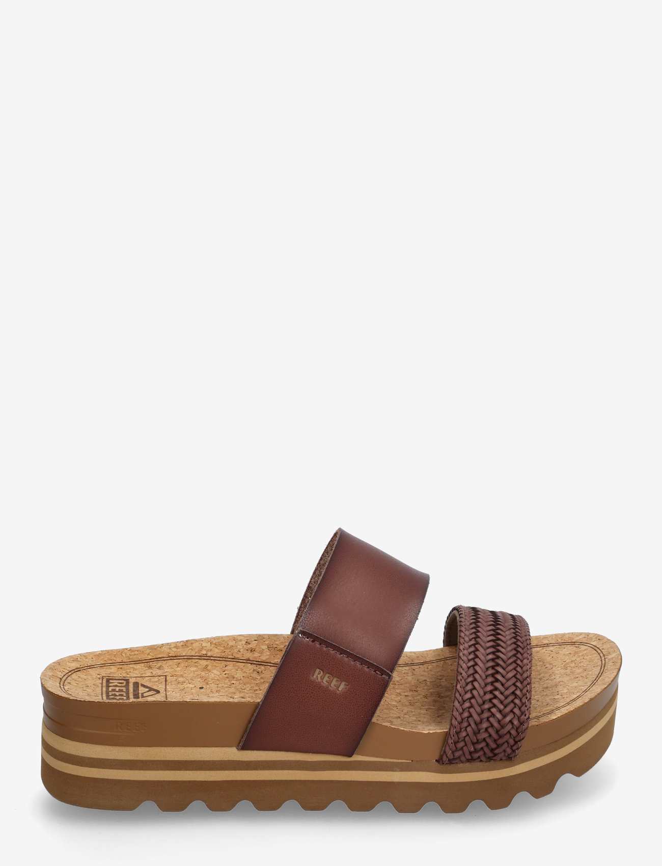 REEF - CUSHION VISTA HI - sandaler & tofflor - chocolate braid - 2