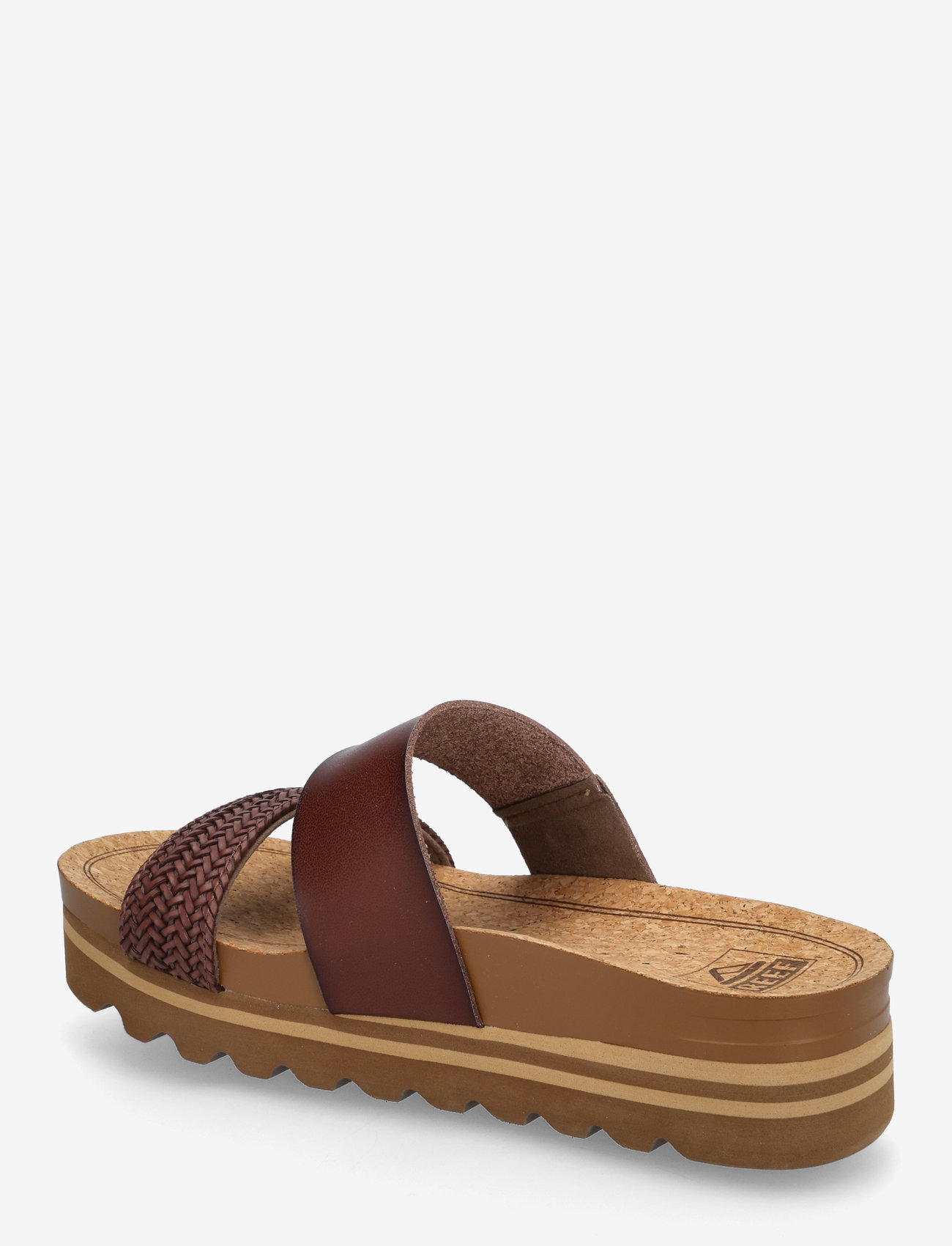 REEF - CUSHION VISTA HI - sandaler & tofflor - chocolate braid - 3