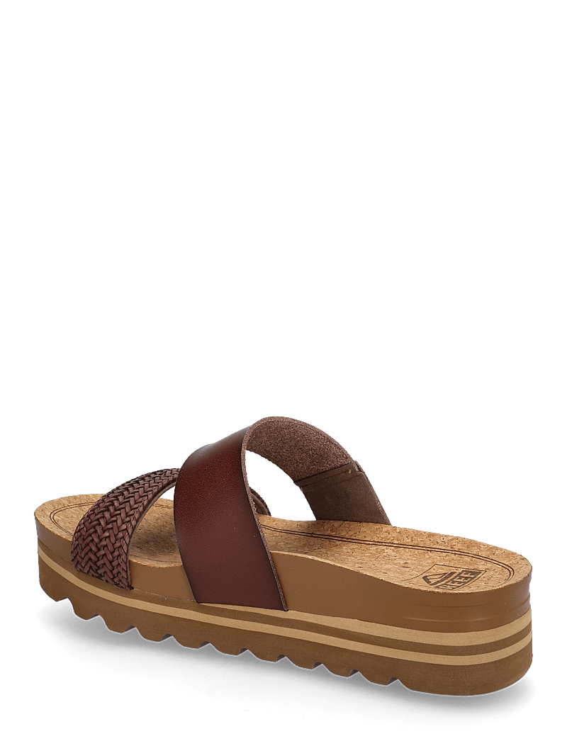 REEF - CUSHION VISTA HI - sandaler & tofflor - chocolate braid - 3