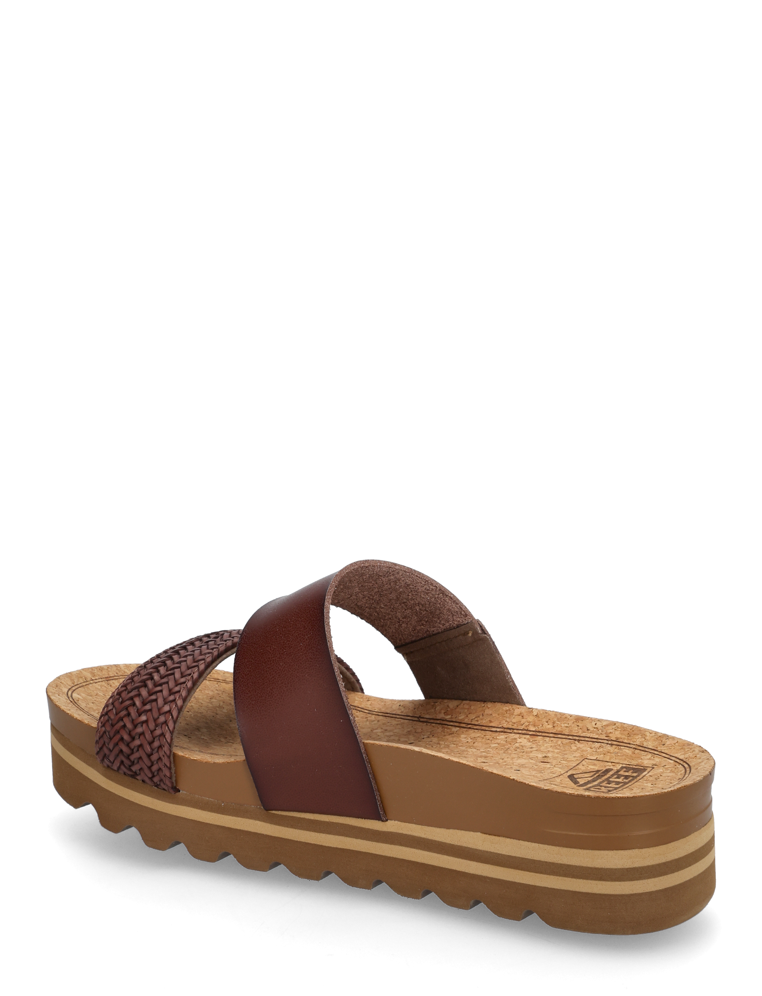 REEF - CUSHION VISTA HI - lässige sandalen - chocolate braid - 3