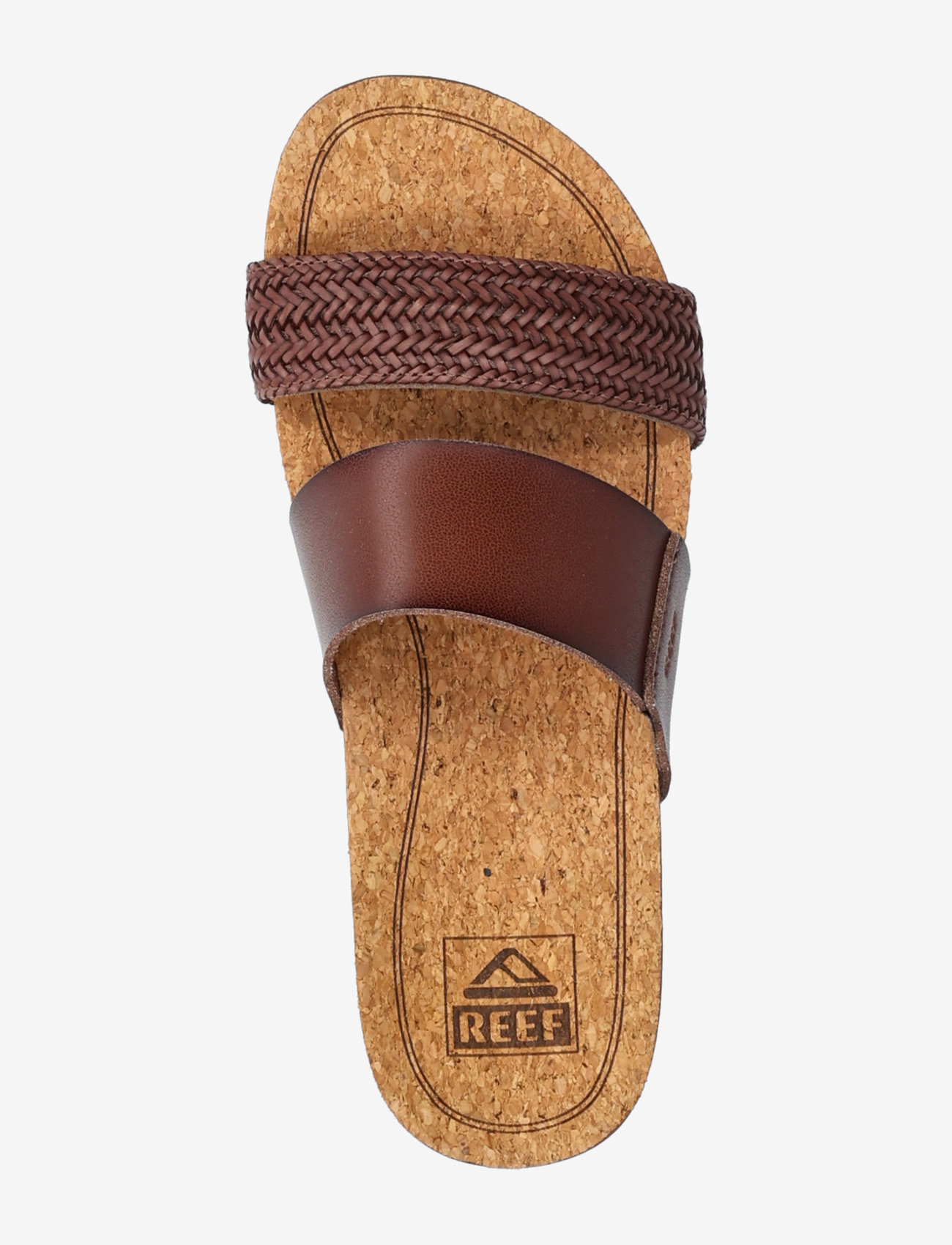 REEF - CUSHION VISTA HI - sandaler & tofflor - chocolate braid - 4