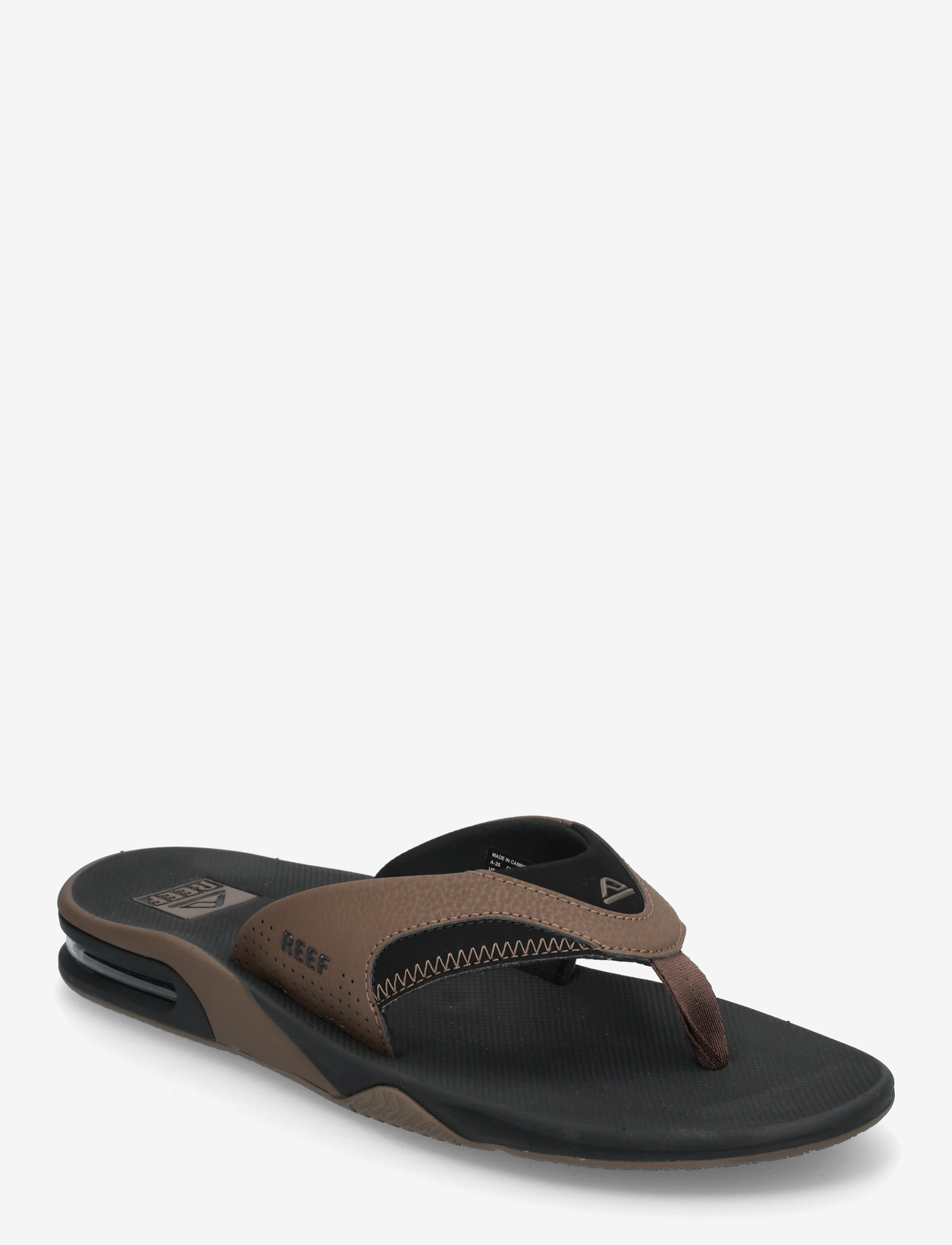REEF - FANNING - sandalen & hausschuhe - black and tan - 1