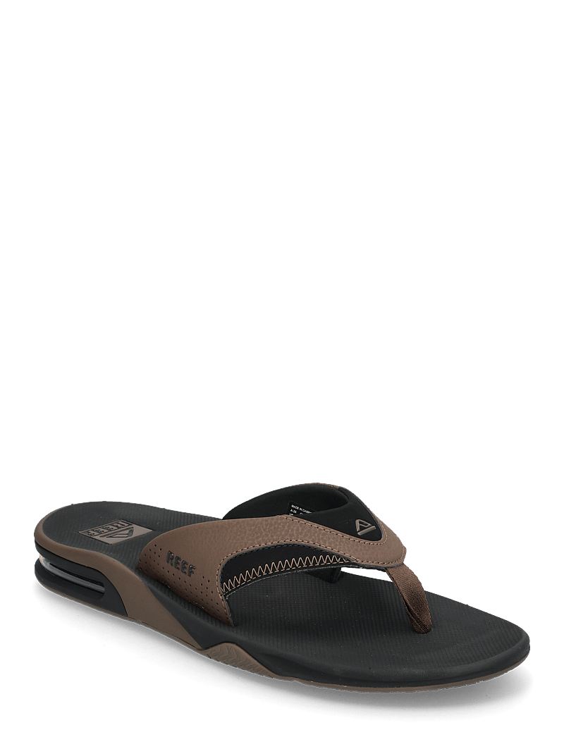 REEF - FANNING - sandalen & hausschuhe - black and tan - 1