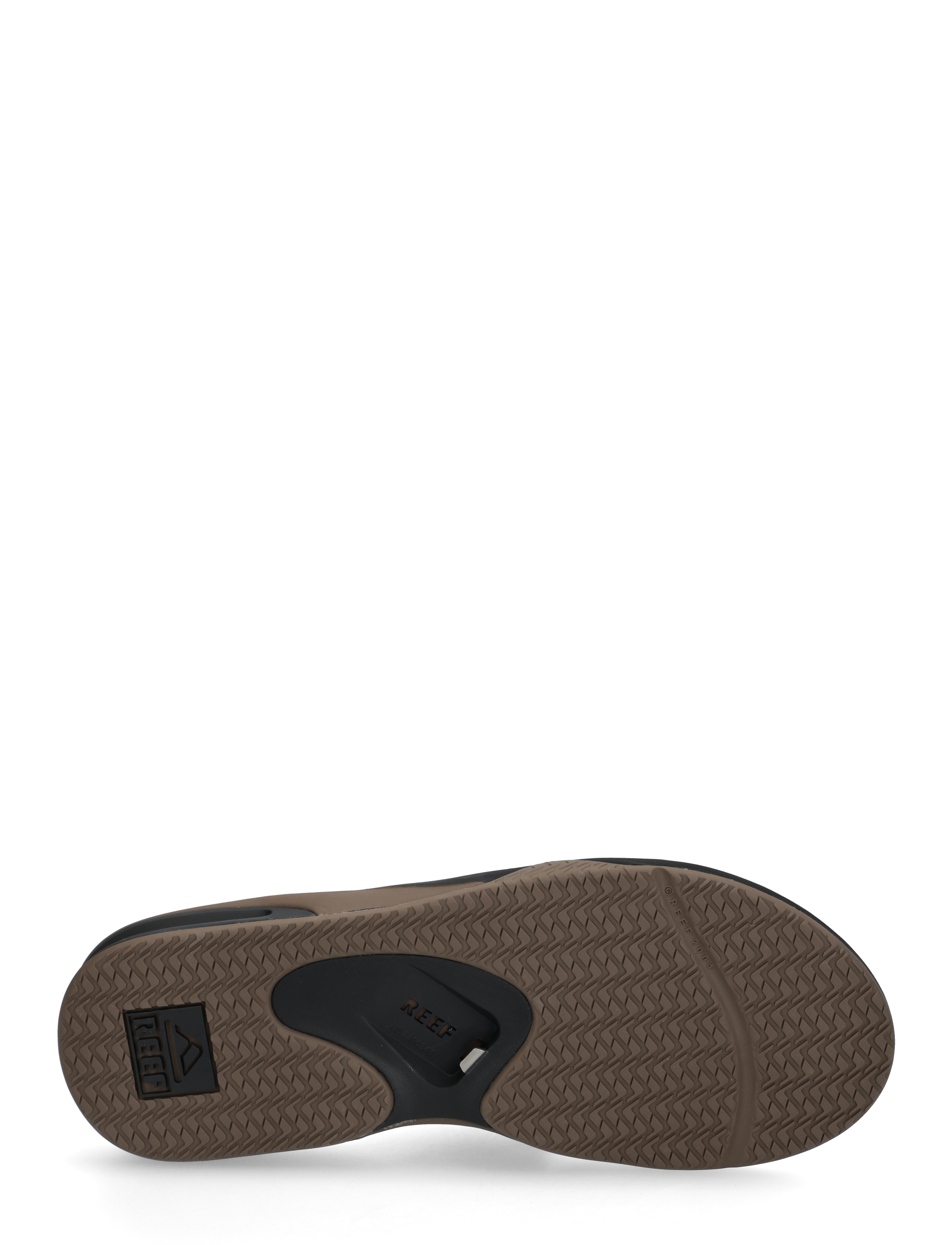REEF - FANNING - flip flops - black and tan - 5