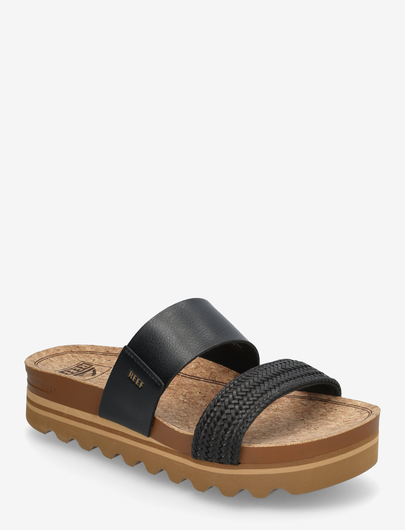 REEF - CUSHION VISTA HI - sandaler & tofflor - black braid - 1