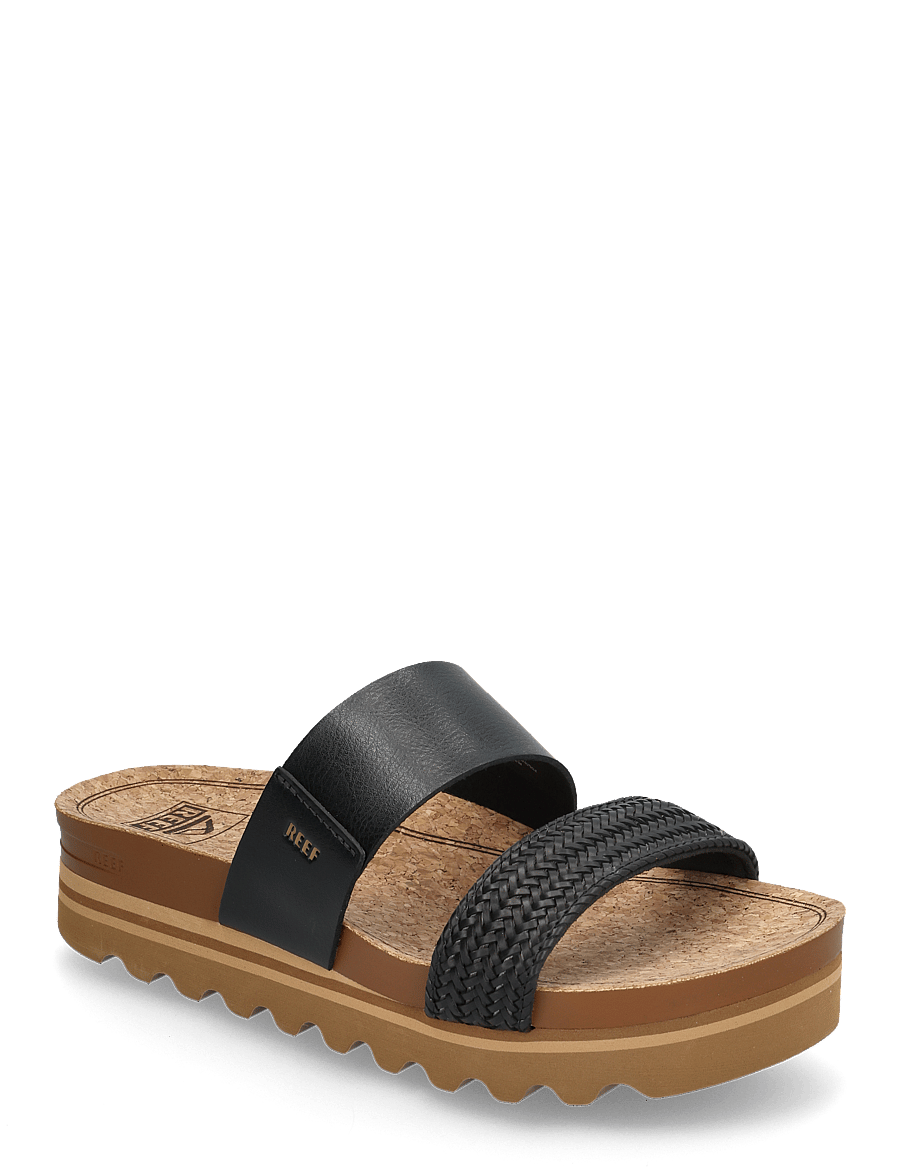 REEF - CUSHION VISTA HI - vabaajasandaalid - black braid - 1