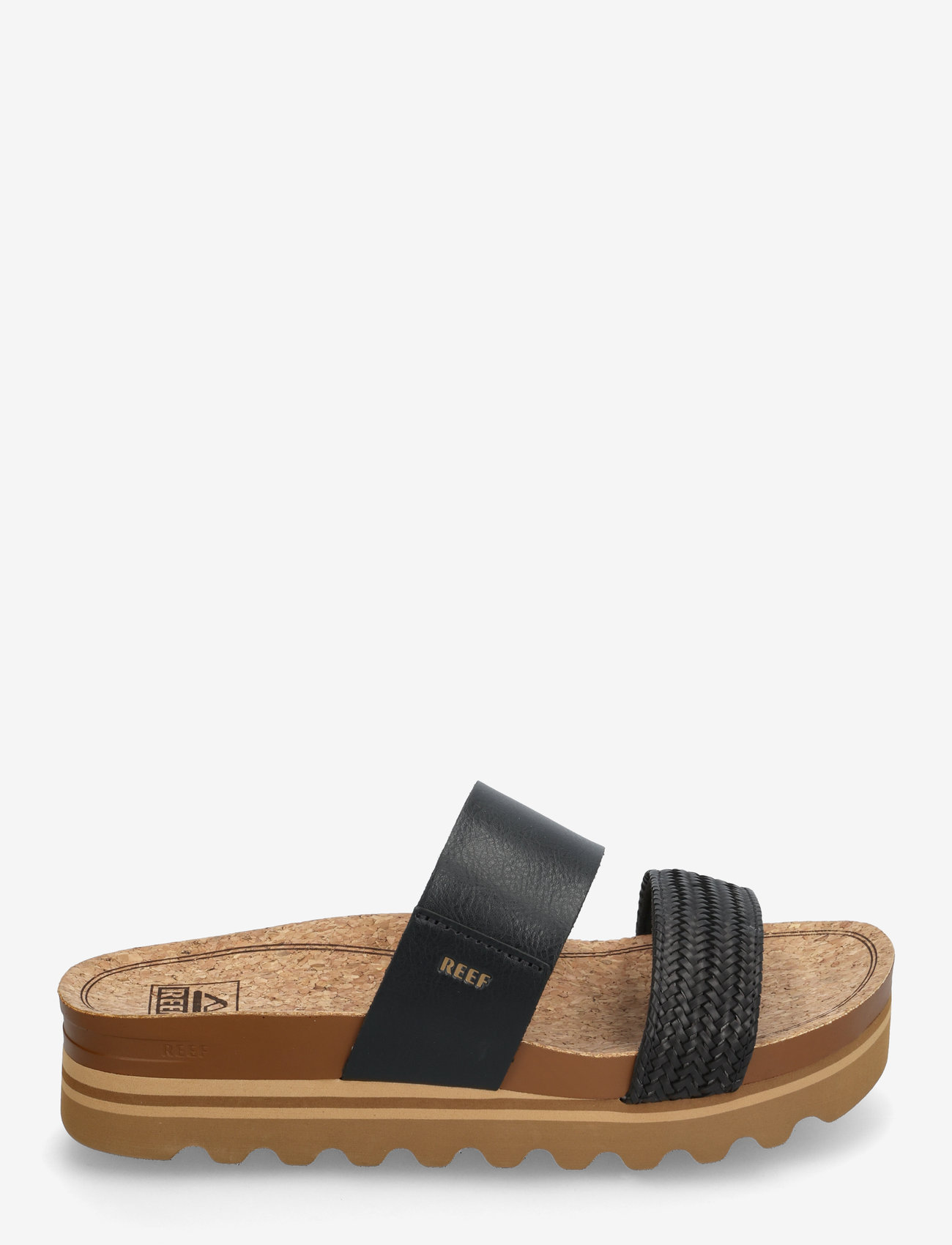 REEF - CUSHION VISTA HI - sandaler & tofflor - black braid - 2